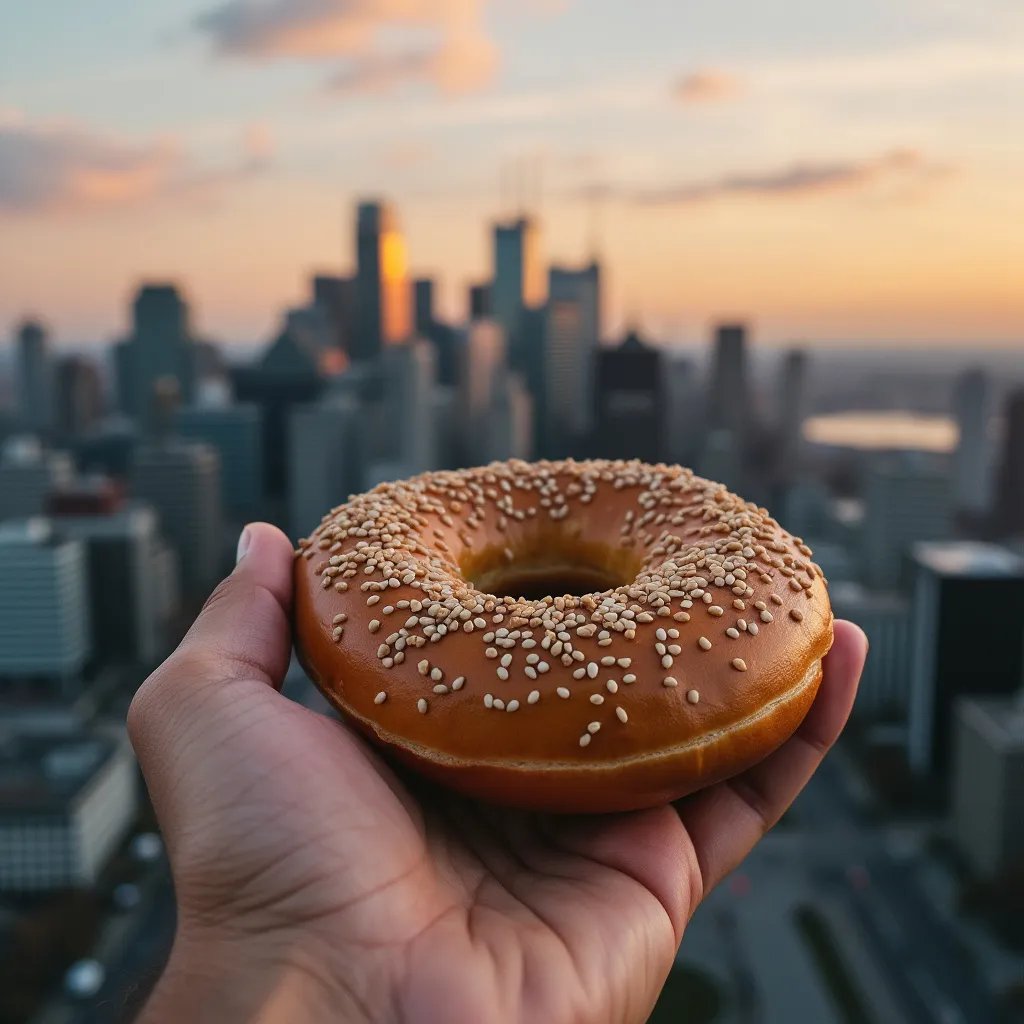 Montreal bagel